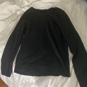COPY - lululemon black race length swiftly tech long sleeve